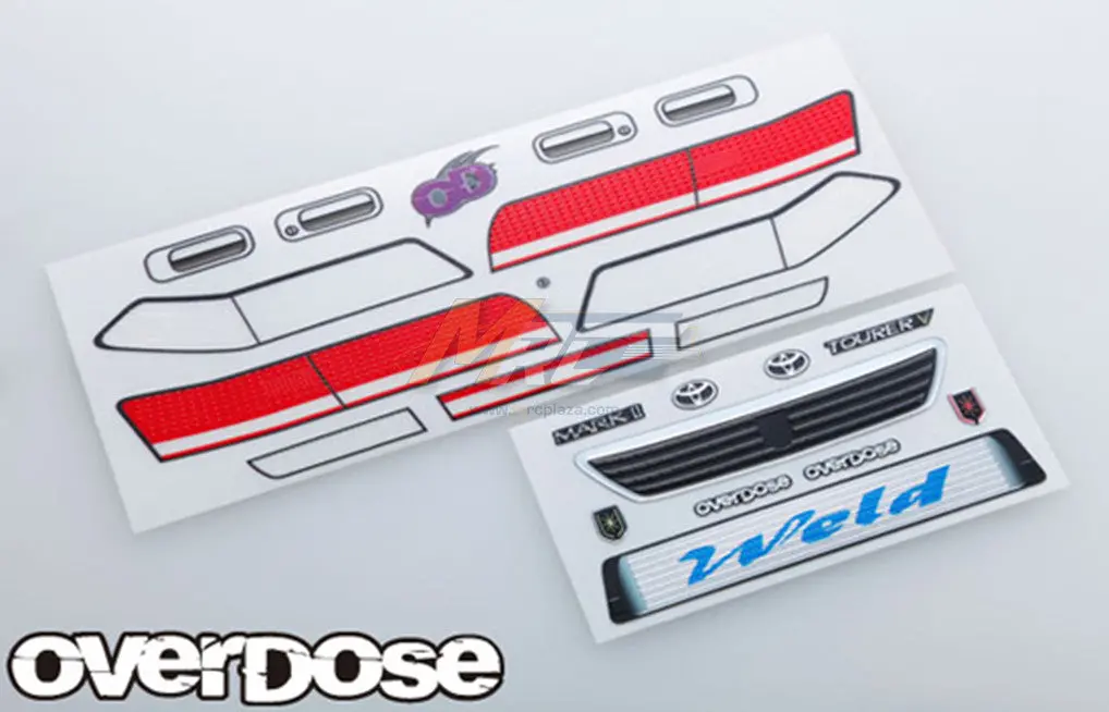 Overdose 3D Od Mark2 Decal Set 1