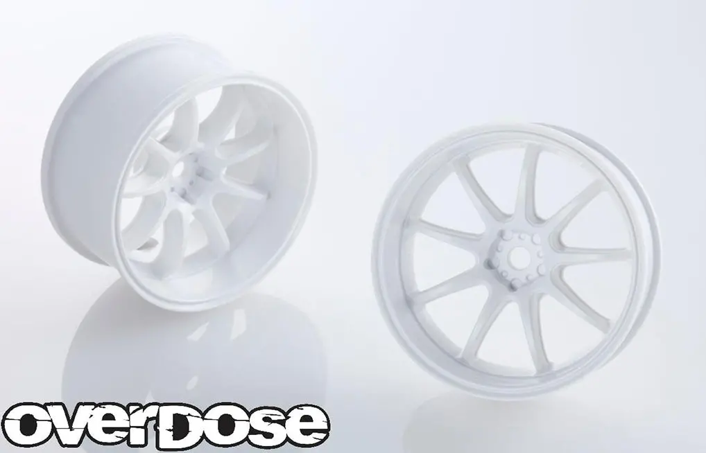 Overdose D9r Wheel - White 1