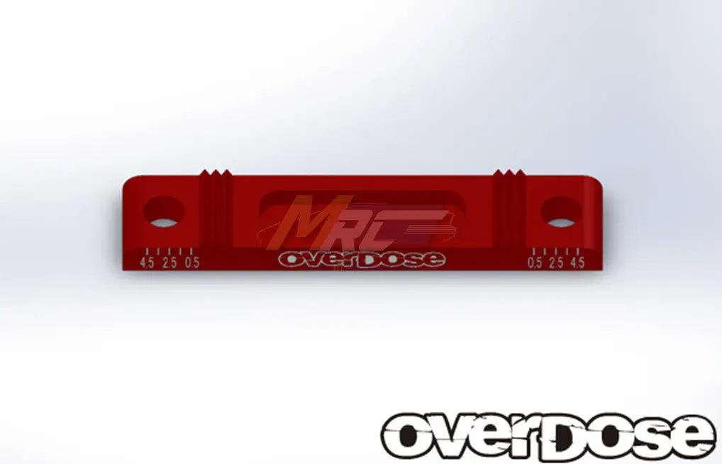 Overdose Adj. Suspension Mount Base - Red 1