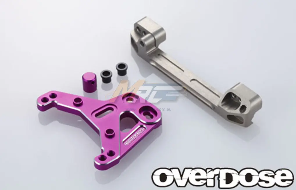 Overdose Slide-Rack Steering Set - Purple 1