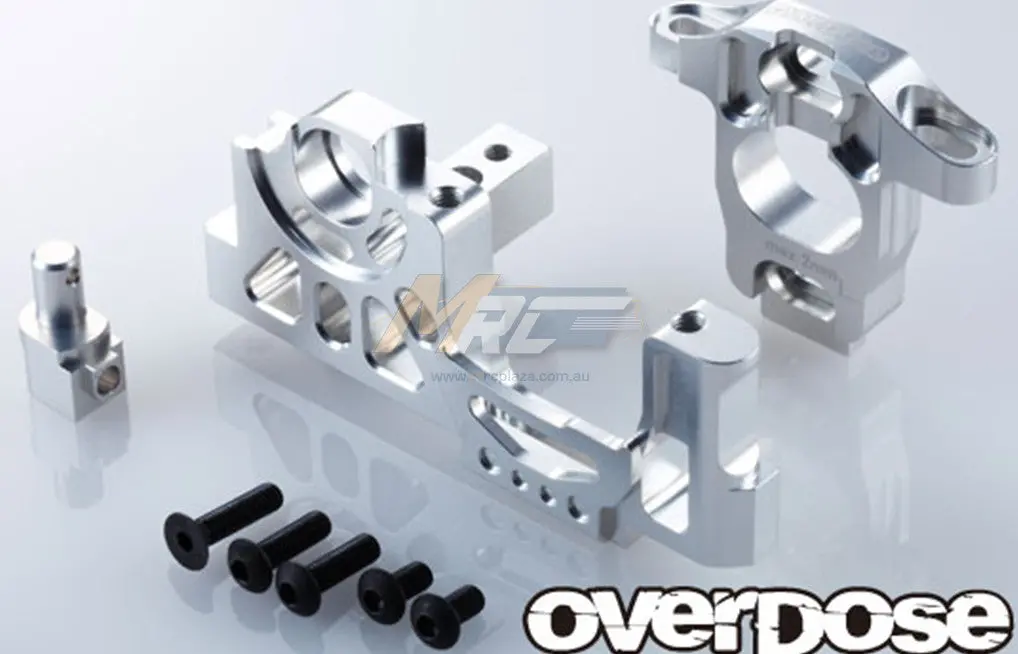 Overdose Alum. Motor Mount Type-2 - Silver 1