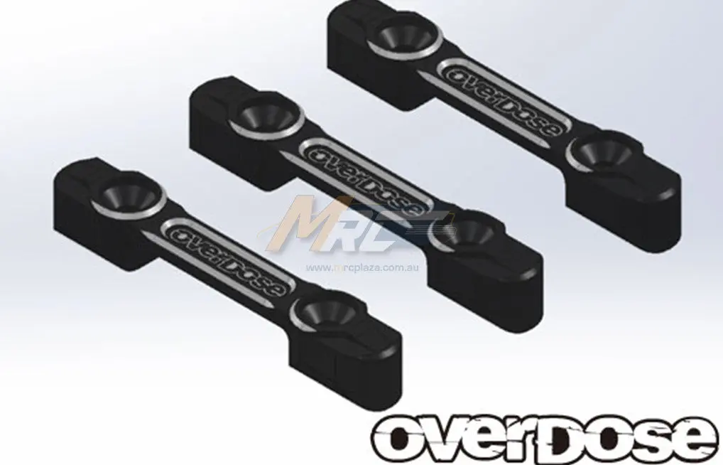 Overdose Alum. Suspension Mount Set - Black 1