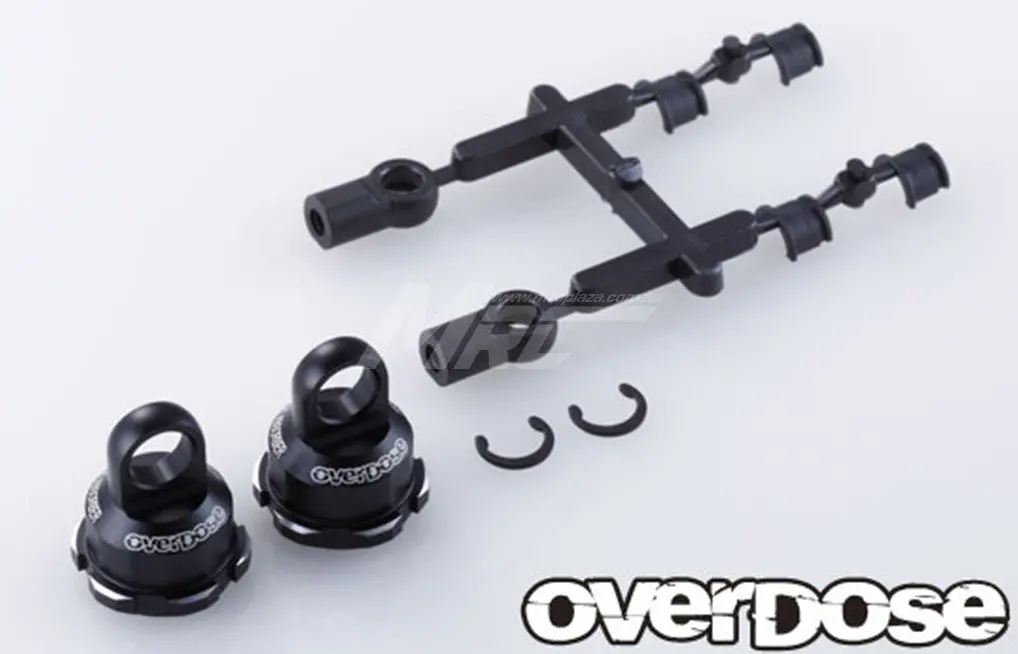 Overdose Alum. Shock Bracket Set 1