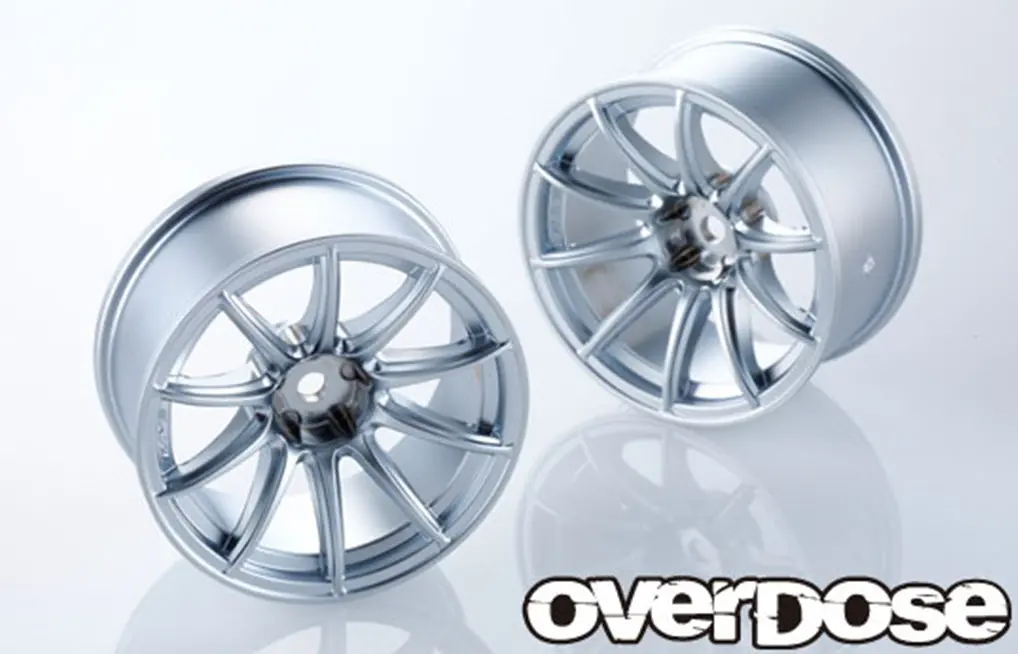 Overdose Rays Gram Lights 57 Transcend Wheel - Matte Chrome 1
