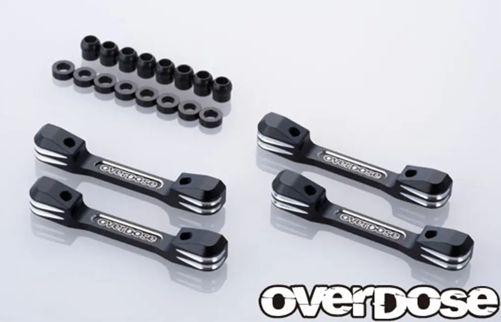 Overdose Alum. Suspension Mount Set - Black 1