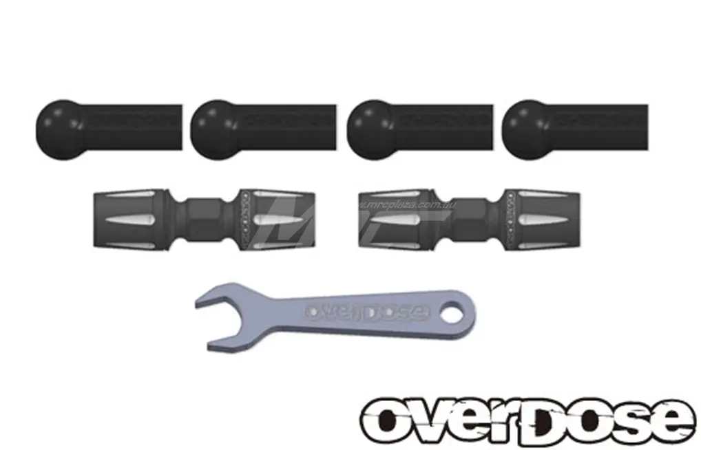 Overdose Alum. Pushrod Turnbuckle 1