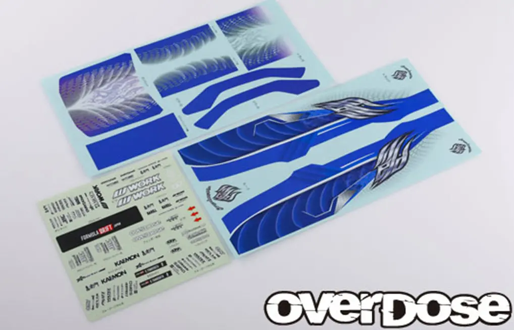 Overdose Weld Hyakushiki Gogouki Graphic Decal Set 1