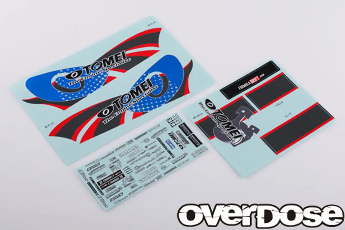 Overdose Team Kenji W/ Tomei Powered Graphic Decal Set 1