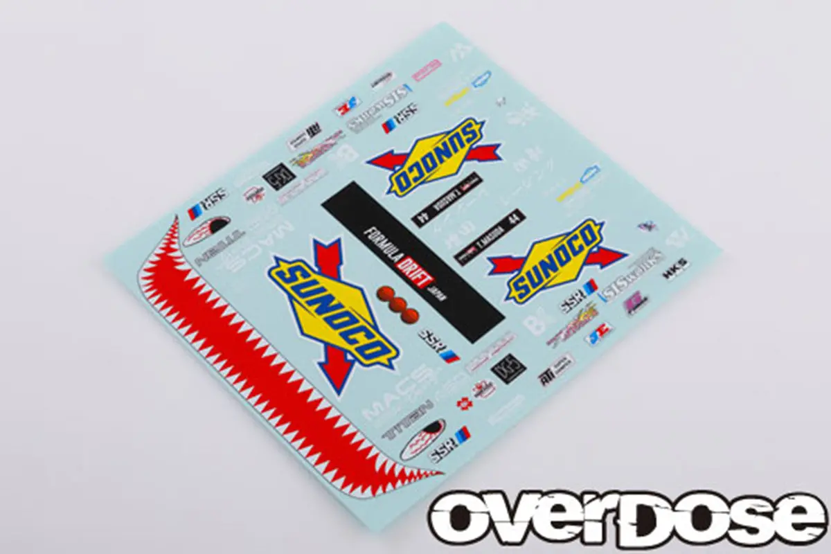Overdose Masuda☆Racing Graphic Decal Set 1