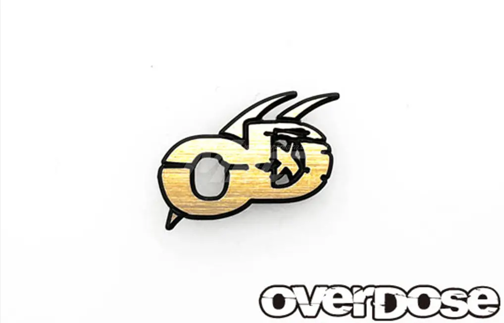 Overdose Emblem Overdose Logo Type - Gold 1