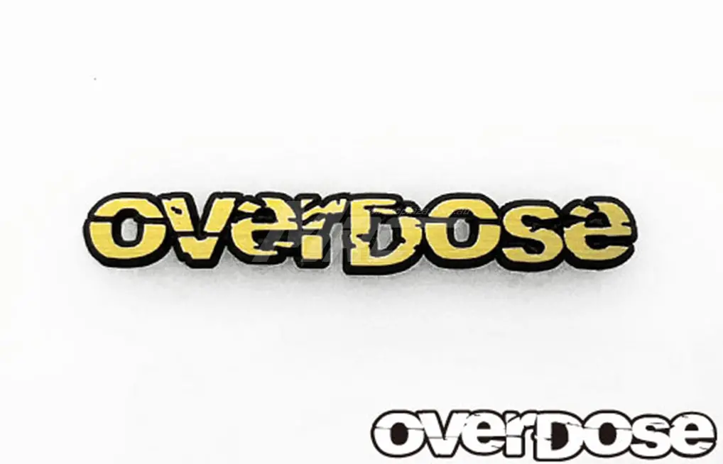 Overdose Emblem Overdose Letter Type - Gold 1