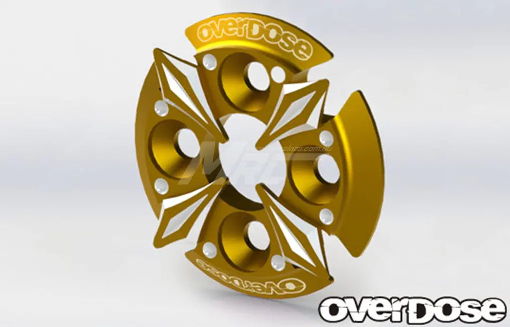Overdose Spur Gear Support Plate Type-5 - Gold 1
