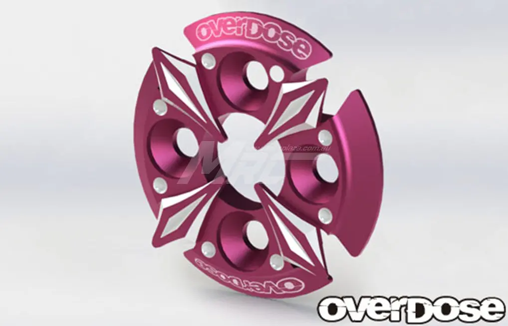 Overdose Spur Gear Support Plate Type-5 - Pink 1
