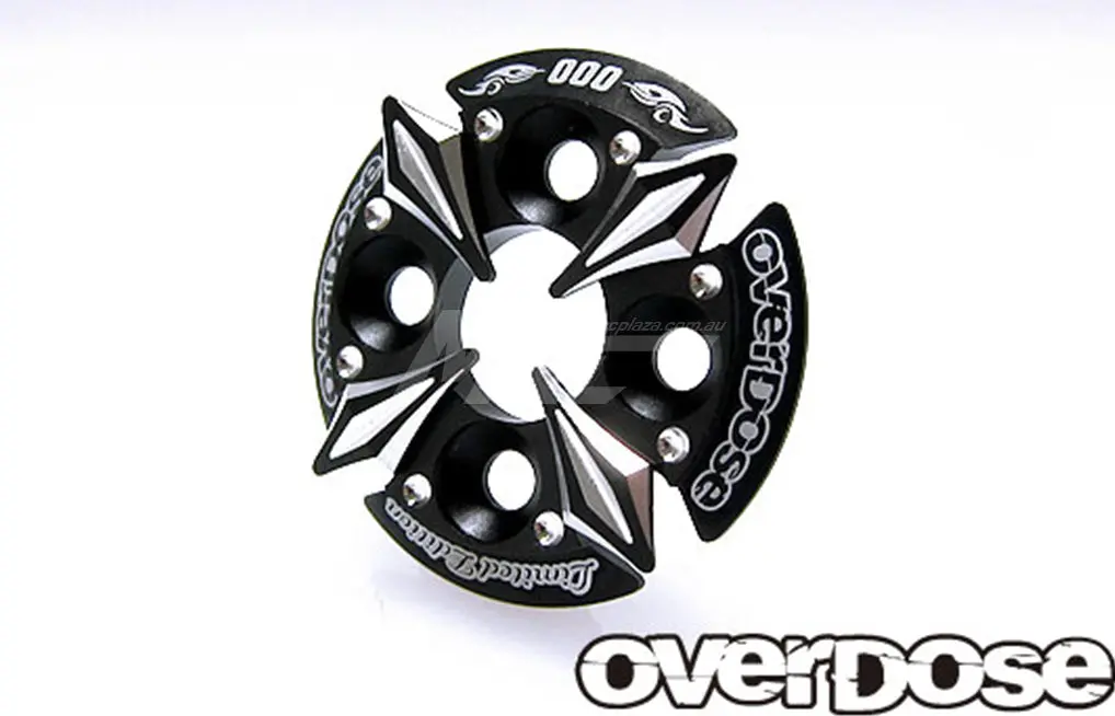 Overdose Spur Gear Support Plate Type-5 Limited Edition - Black 1
