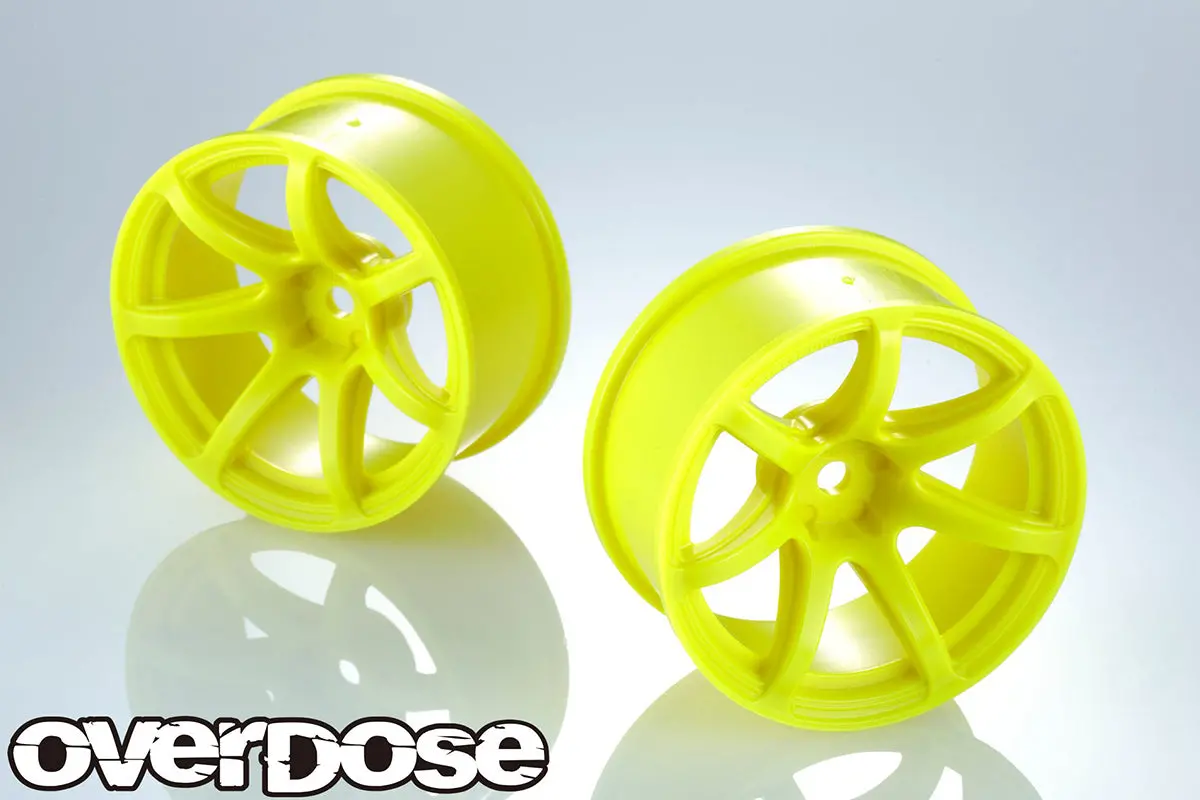 Overdose R-Spec Work Emotion T7r Wheel - Flo Yellow 1