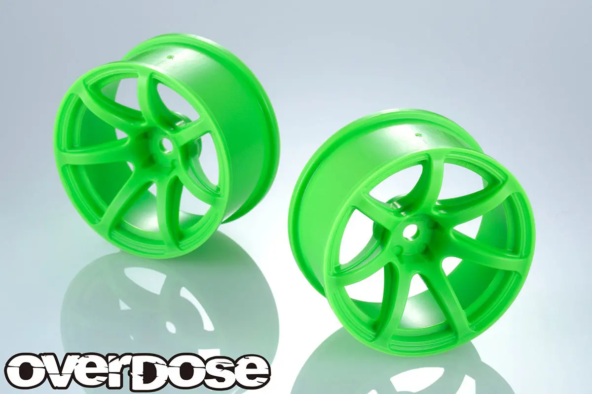 Overdose R-Spec Work Emotion T7r Wheel - Flo Green 1