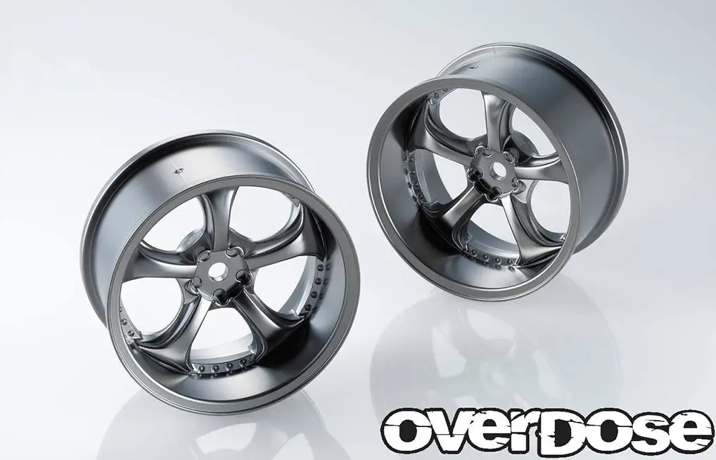 Overdose Vs Kf Wheel - Matte Black Metal Chrome 1
