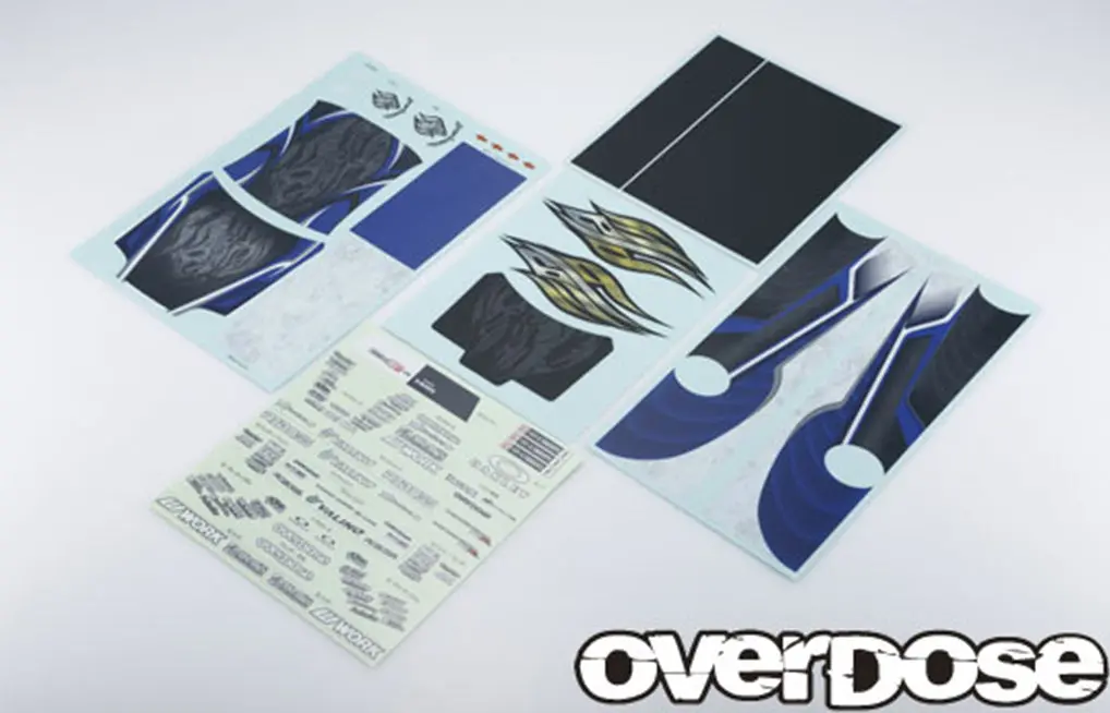 Overdose Weld Hyakushiki Rokugouki Graphic Decal Set 1