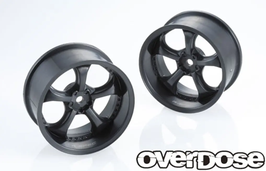 Overdose R-Spec Work Vs Kf Wheel - Black 1
