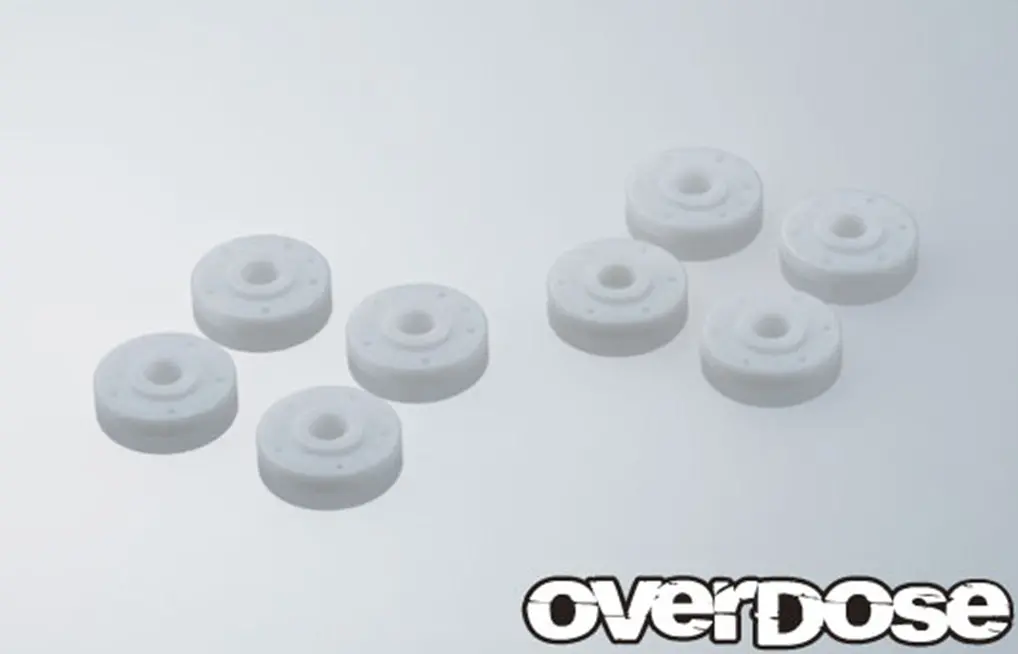 Overdose Machined Ptfe Sc Shock Piston Set (Φ0.5, Φ0.6) 1.50T 1