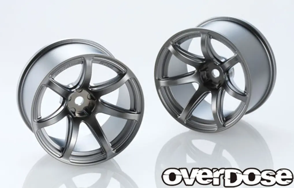 Overdose Work Emotion T7r 30Mm Wheel - Matte Black Metal Chrome 1