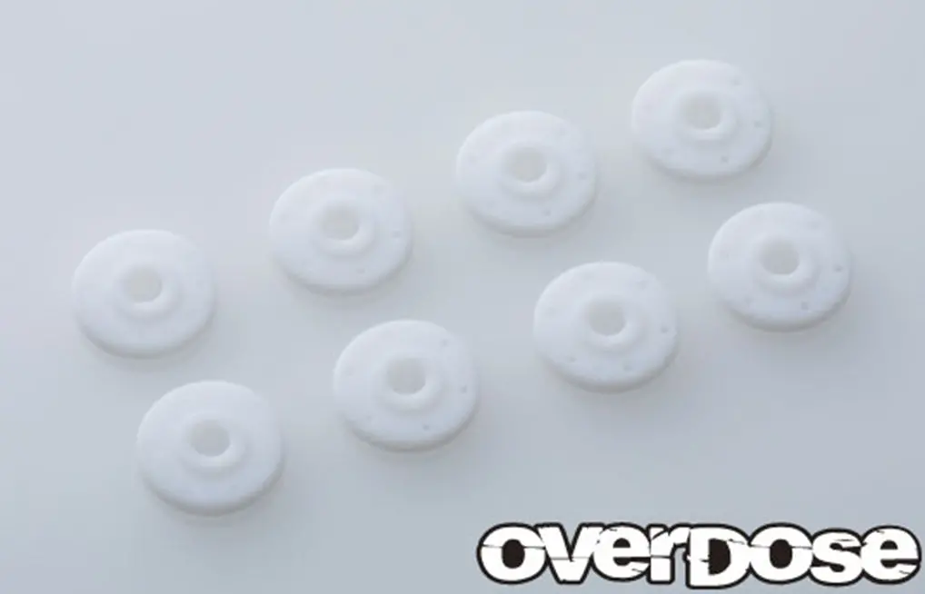 Overdose Machined Ptfe Shock Piston Set (Φ0.7, Φ0.8, Φ0.9, Blank) 1.50T 1