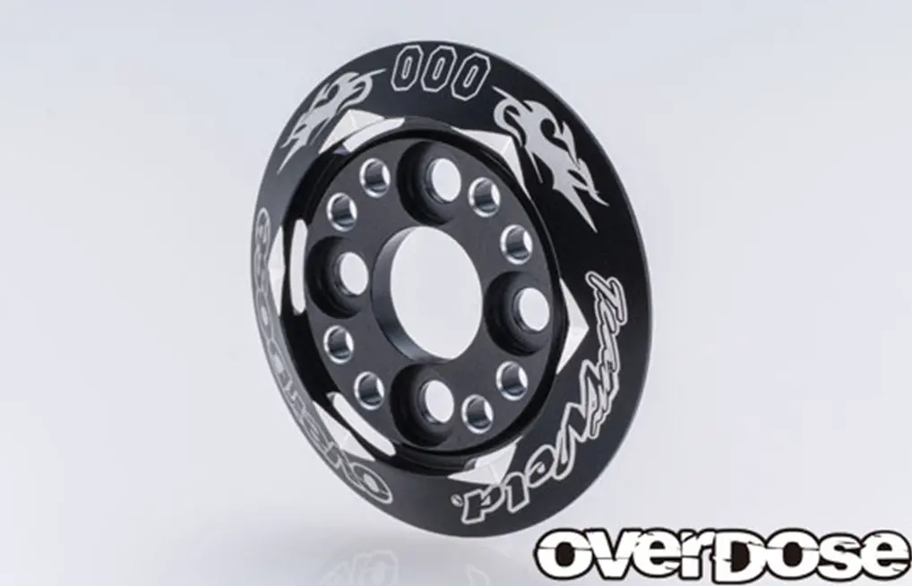 Overdose Spur Gear Support Plate 2022 Limited Edition - Black 1