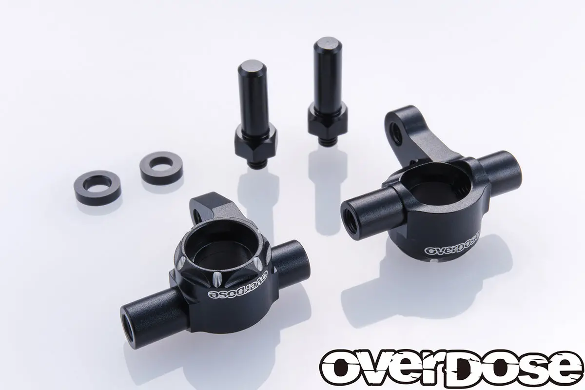 Overdose Es Alum. Knuckle - Black 1