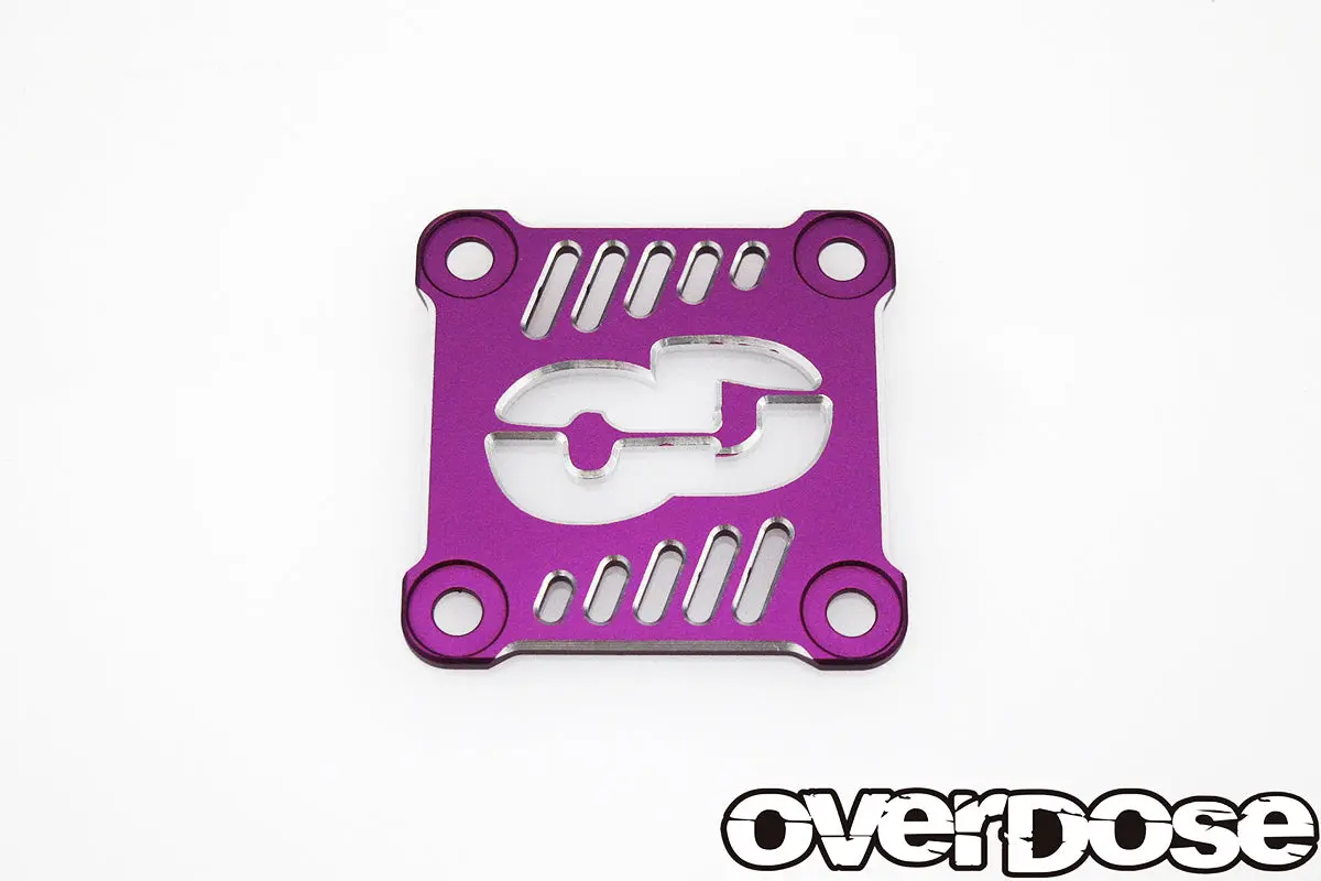 Overdose Alum. Cooling Fan Cover 30 X 30Mm - Purple 1