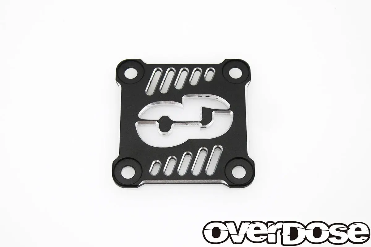Overdose Alum. Cooling Fan Cover 30 X 30Mm - Black 1
