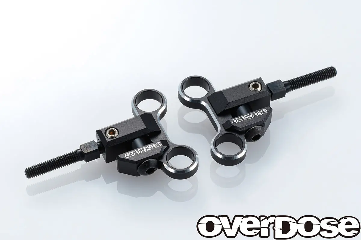 Overdose Adj. Alum. Front Upper Arm Set Type-2 - Black 1