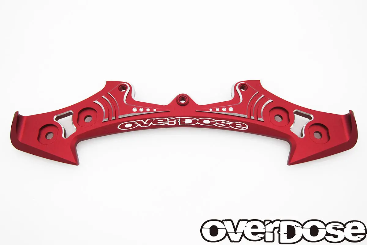 Overdose Alum. Bumper Type-2 - Red 1