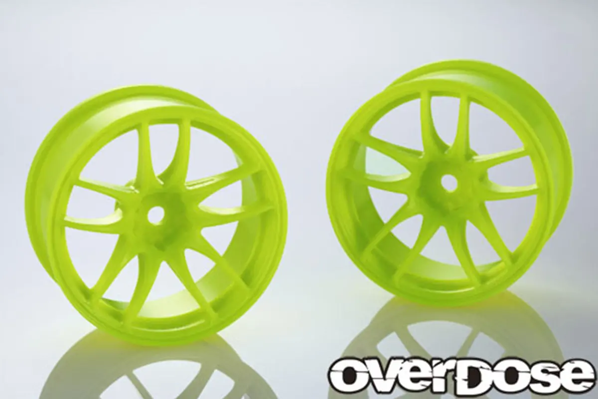 Overdose R-Spec Work Emotion Cr Kiwami - Lime Yellow 1