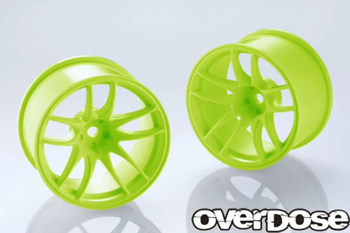 Overdose R-Spec Work Emotion Cr Kiwami 30Mm - Lime Yellow 1