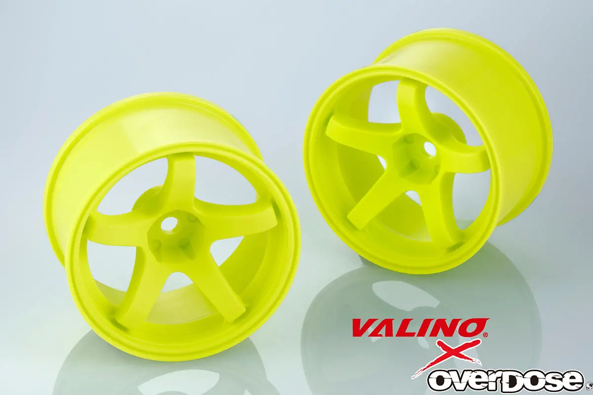 Overdose R-Spec Valino Gv330 30Mm Wheel Set - Flo Yellow 1