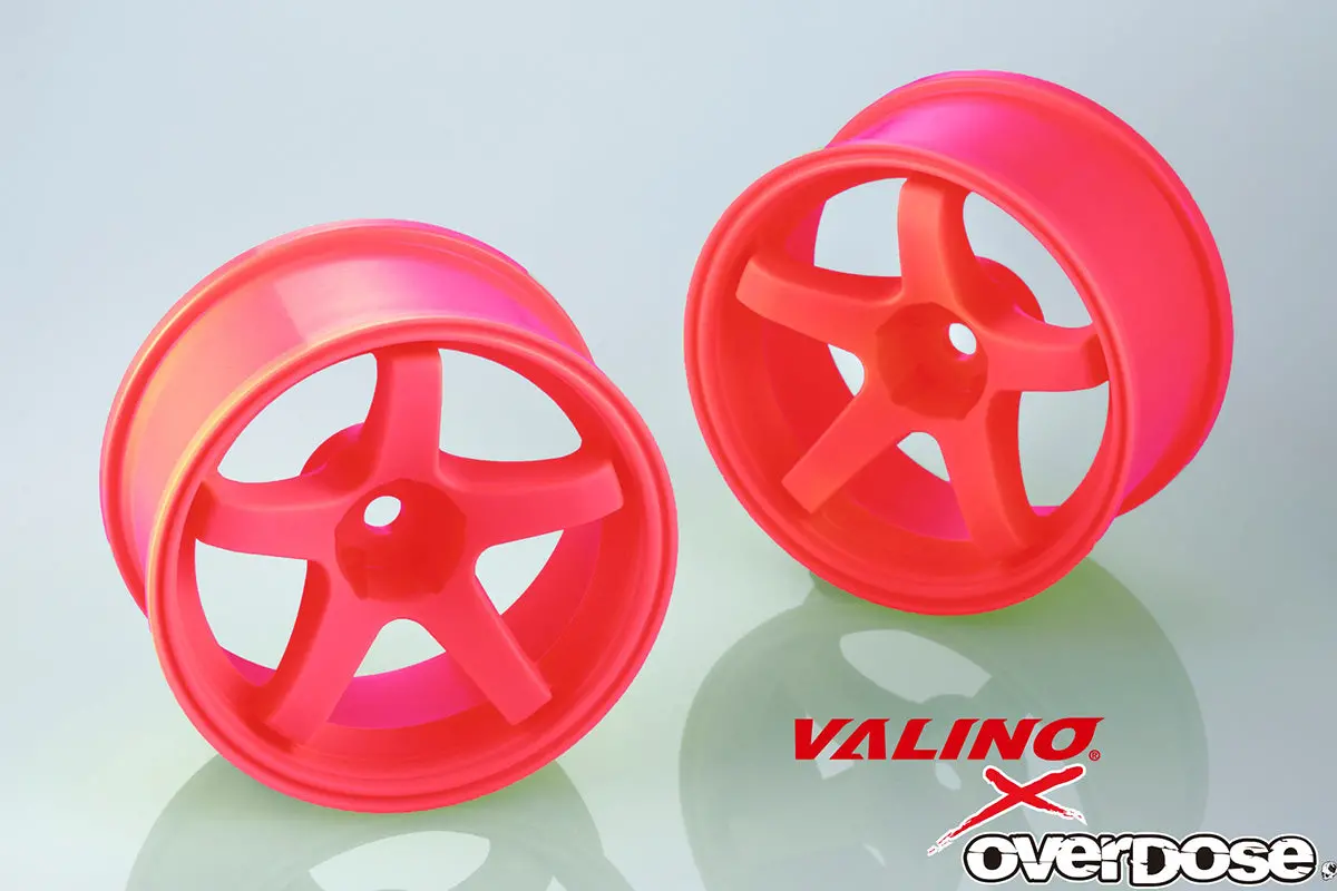 Overdose R-Spec Valino Gv330 26Mm Wheel Set - Flo Pink 1
