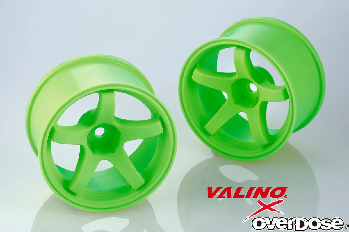 Overdose R-Spec Valino Gv330 30Mm Wheel Set - Flo Green 1
