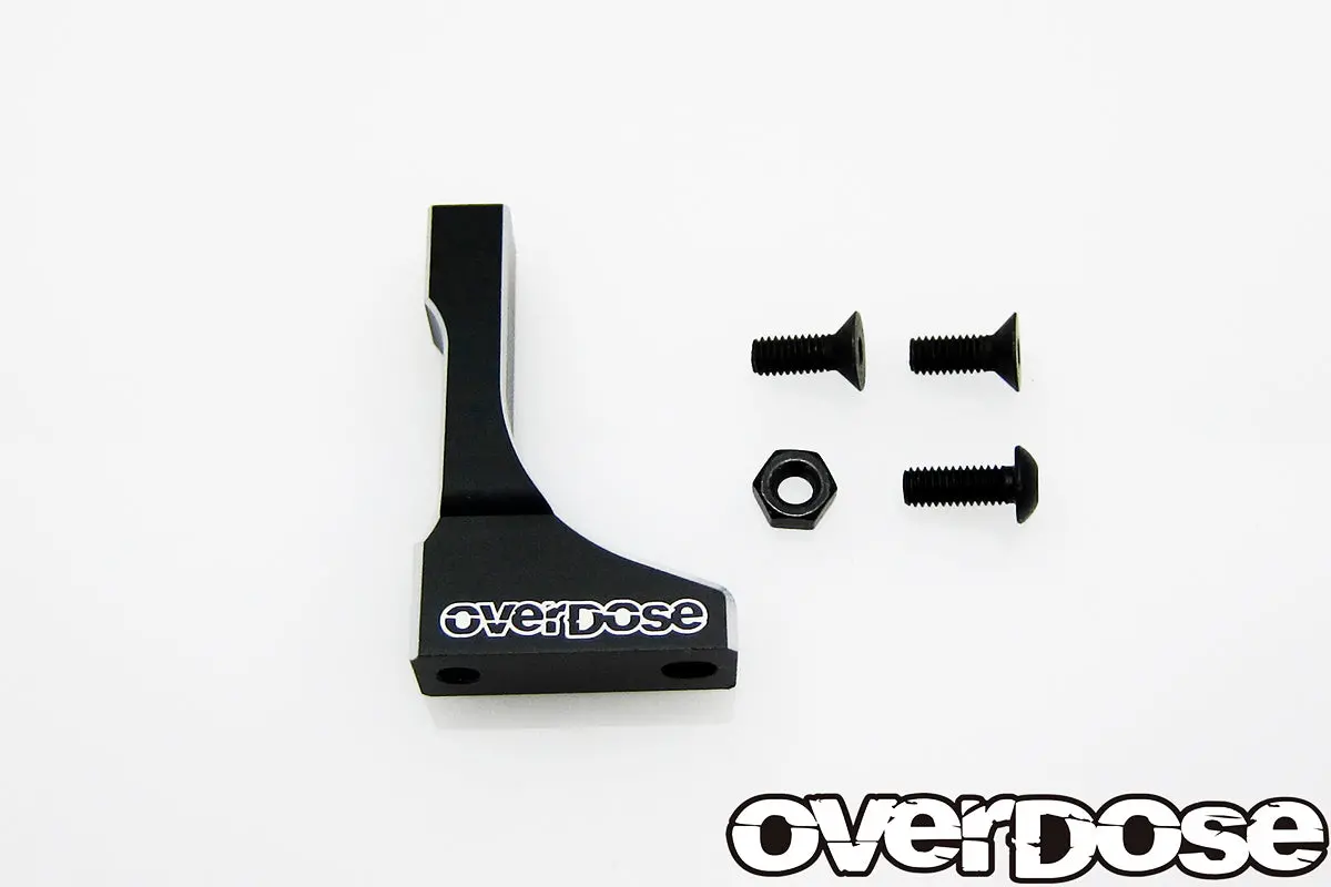Overdose Alum. Chassis Rigid Post - Black 1