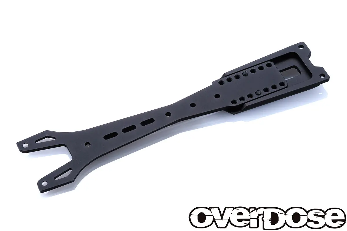 Overdose Alum. Upper Chassis Set - Black 2