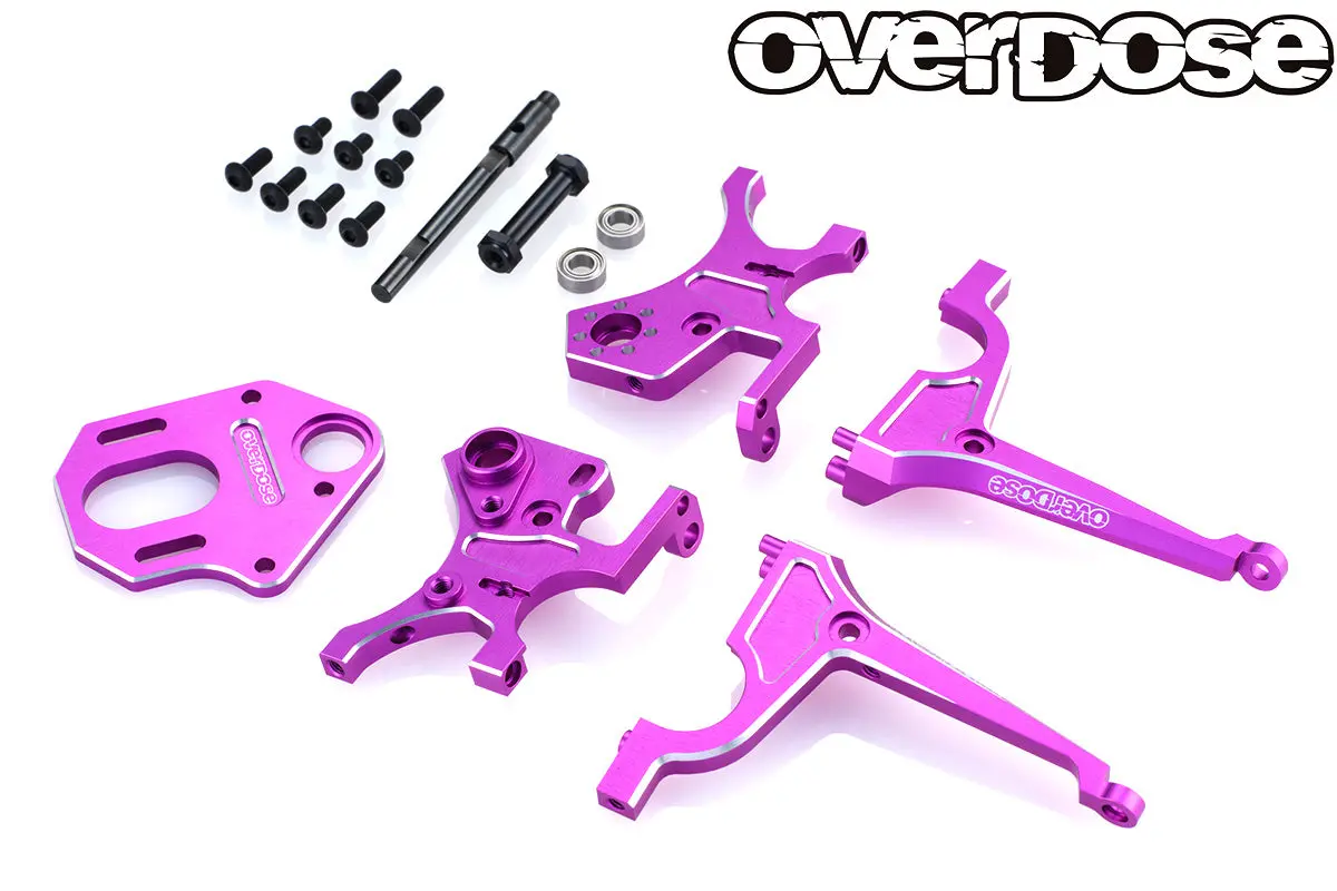 Overdose Rear Mount Kit Type-2 - Purple 1