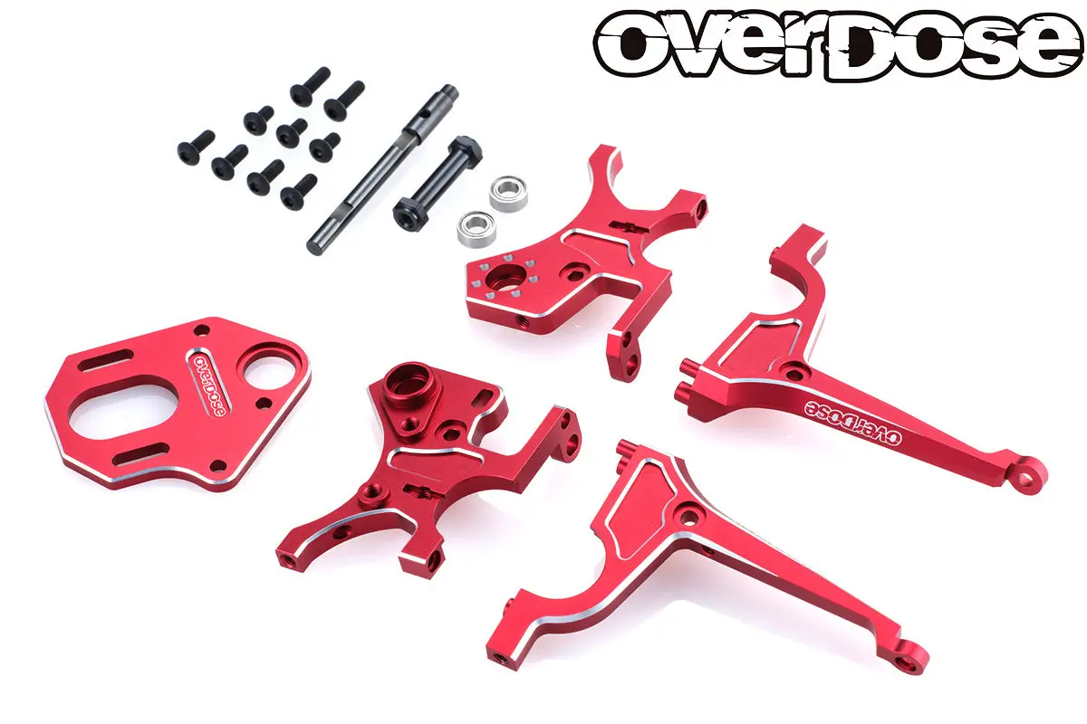 Overdose Rear Mount Kit Type-2 - Red 1