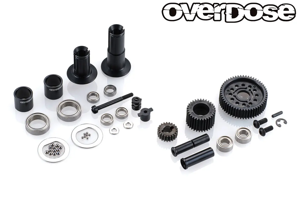 Overdose Gear Drive Ball Differential Kit 1