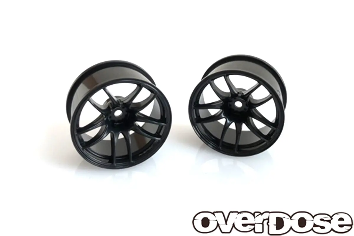 Overdose R-Spec Work Emotion Cr Kiwami Wheel Set - Black 1