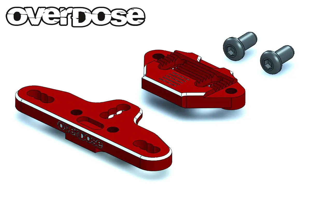 Overdose Adjustable Steering Base - Red 1