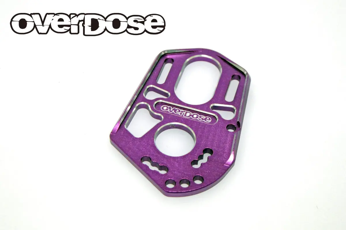 Overdose High Mount Motor Plate - Purple 1