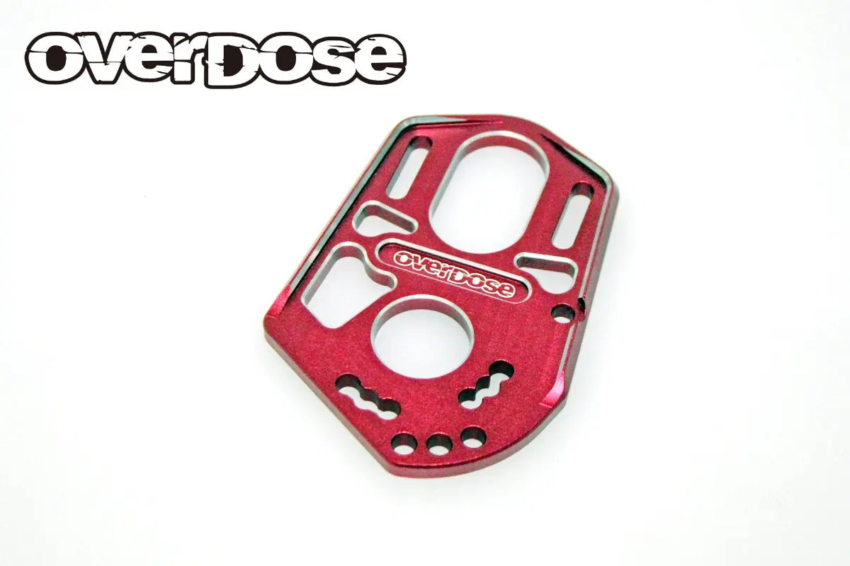 Overdose High Mount Motor Plate - Red 1