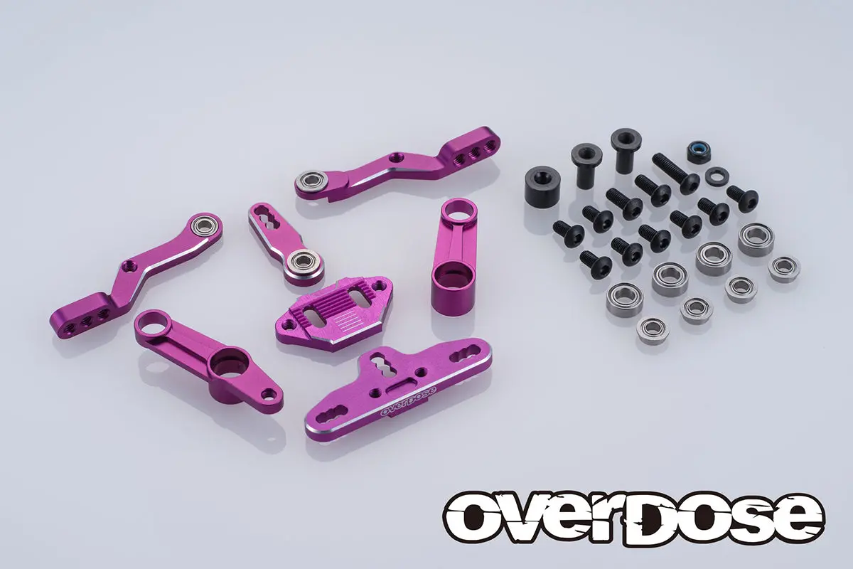 Overdose Triple Link Steering Wiper Set Type-2 - Purple 1