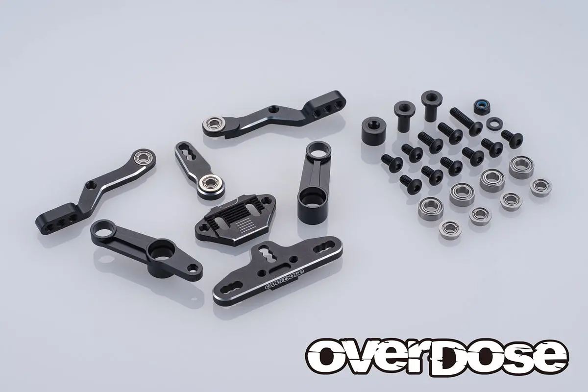Overdose Triple Link Steering Wiper Set Type-2 - Black 1