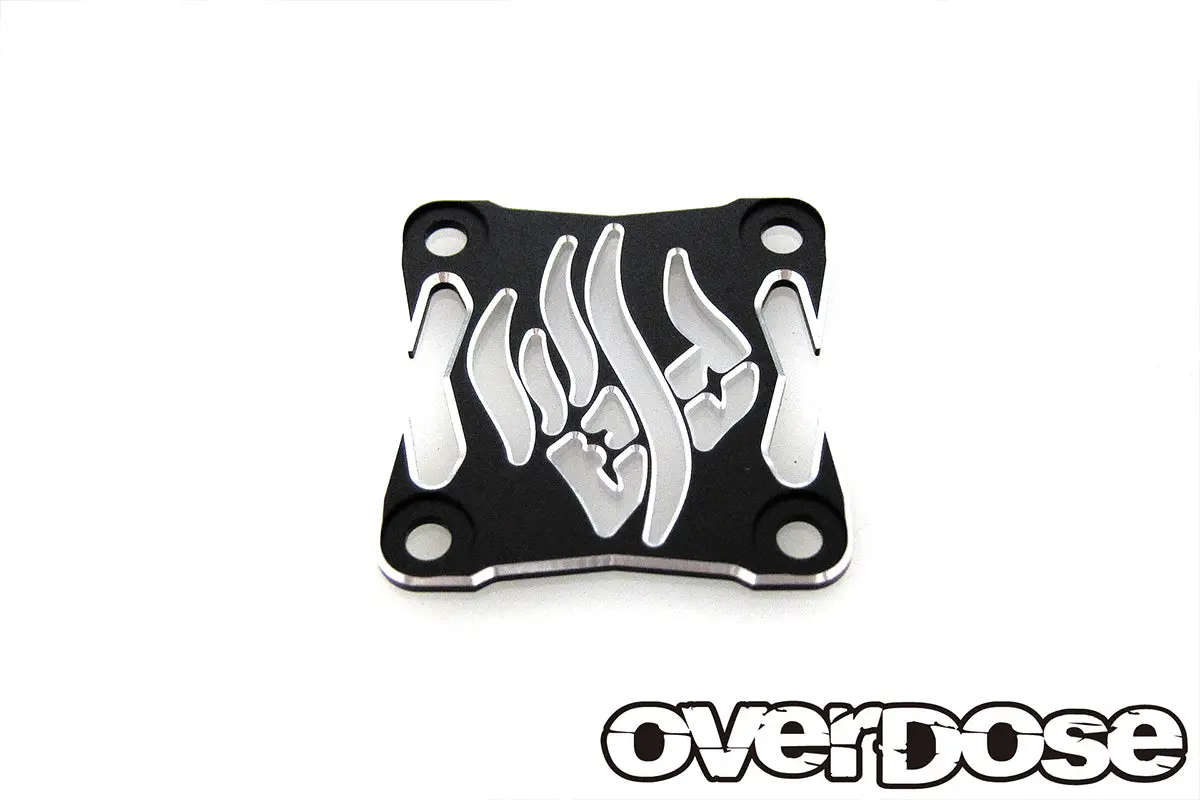 Overdose Alum. Cooling Fan Cover V2 30 X 30Mm - Black 1