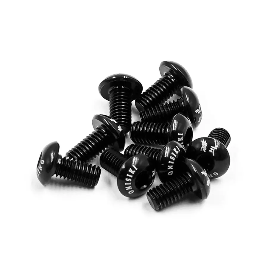 Onisiki Alum. 7075 Hex Socket Button Head Screws M3 X 6 1